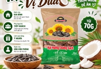 Hạt Hướng Dương Sạch Vị Dừa Gia Long 70g – Hương Vị Mới, Tiện Lợi Cho Mọi Dịp