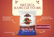 Túi Hạt Dưa Sạch Rang Củi 40g Gia Long – Hương Vị Truyền Thống Trong Từng Túi Nhỏ