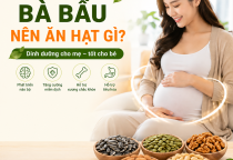 Bà bầu nên ăn hạt gì? Top 10 loại hạt tốt cho mẹ và bé