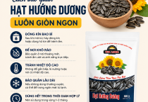 Cách Bảo Quản Hạt Hướng Dương Luôn Giòn Ngon, Thơm Bùi