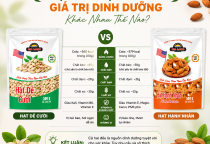 Hạt Dẻ Và Hạnh Nhân – Giá Trị Dinh Dưỡng Khác Nhau Thế Nào?