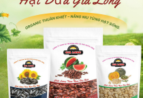 Giao sỉ hạt dưa rang củi Gia Long tại Long An