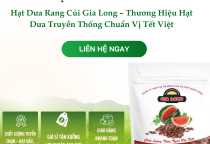 Hạt Dưa Rang Củi Gia Long – Thương Hiệu Hạt Dưa Truyền Thống Chuẩn Vị Tết Việt