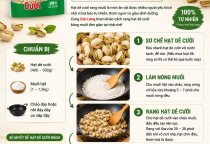 Cách Rang Hạt Dẻ Cười Bằng Muối Giòn Thơm Tại Nhà