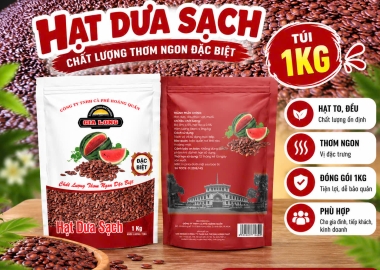 Hạt Dưa Sạch Gia Long 1kg – Lựa Chọn Tiện Lợi Cho Cửa Hàng Và Đại Lý