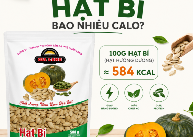 Hạt bí bao nhiêu calo? Giá trị dinh dưỡng, lợi ích sức khỏe và cách ăn đúng cách