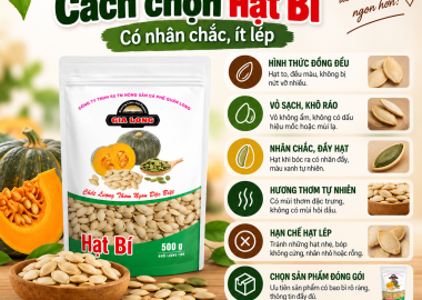 Cách Chọn Hạt Bí Có Nhân Chắc, Ít Lép