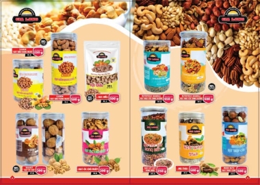 HẠT DINH DƯỠNG & ĐỒ ĂN VẶT CAO CẤP GIA LONG – ĐỦ MỤC CHO BẠN CHỌN