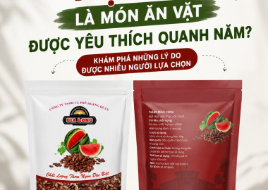 Vì Sao HẠT DƯA Là Món Ăn Vặt Được Yêu Thích Quanh Năm?