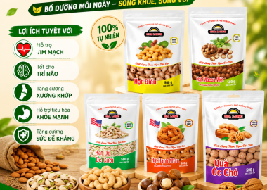 Hạt Dinh Dưỡng Cho Người Lớn Tuổi – Bí Quyết Bổ Sung Dinh Dưỡng Tự Nhiên Mỗi Ngày