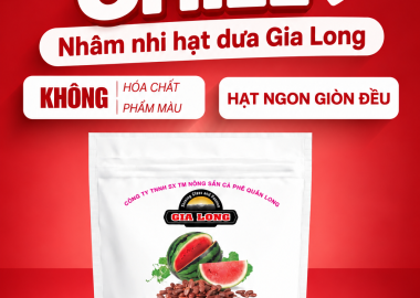 CUỐI TUẦN CHILL CÙNG HẠT DƯA GIA LONG – NHÂM NHI HẠT NGON, TẬN HƯỞNG KHOẢNH KHẮC VUI