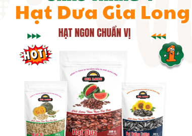 Hạt Dưa Gia Long tháng 4 – Hương vị quen thuộc cho những ngày nhẹ nhàng