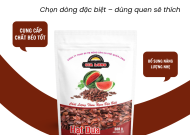 Hạt dưa túi đỏ 500g Gia Long – Dòng sản phẩm nổi bật tại Hạt Dưa Gia Long