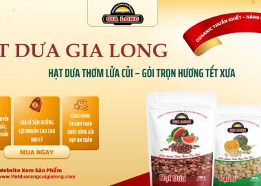 Hạt Dưa Rang CủiGia Long – Thương Hiệu Hạt Dưa Truyền Thống Chuẩn Vị Tết Việt