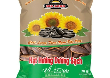 Hạt Hướng Dương Vị Dừa Gia Long – Hương Vị Dừa Thơm Ngon,An Toàn Cho Mọi Nhà