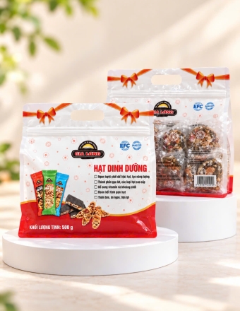 Bánh thanh gạo lứt túi 500g 