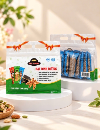 Bánh thanh gạo lứt túi xanh 250g 