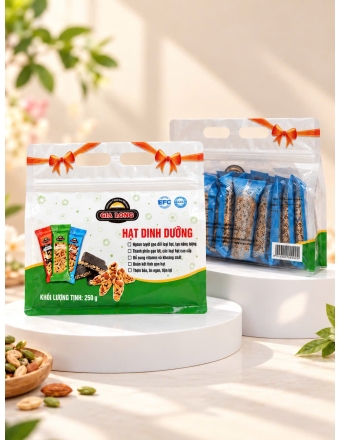 Bánh thanh gạo lứt túi xanh 250g 